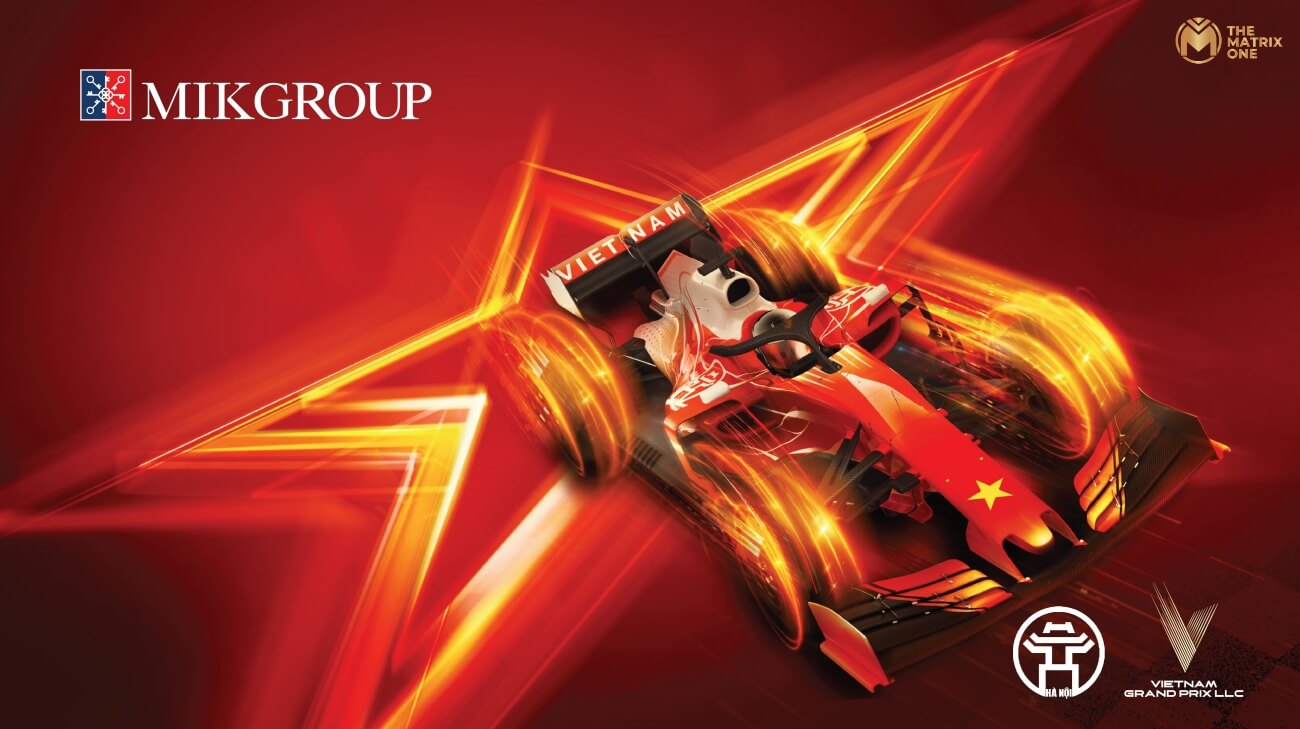 MIK Group thương hiệu được đặt tên khán đài F1