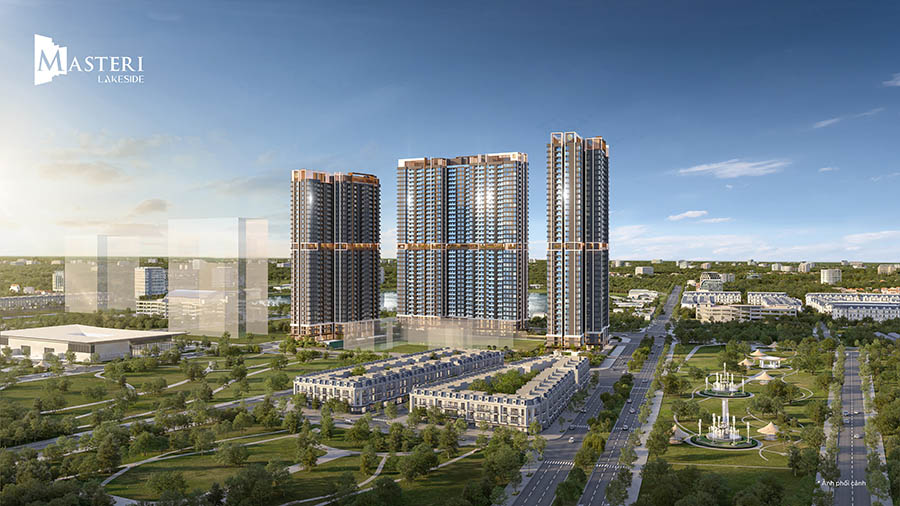 Masteri Lakeside sở hữu view tuyệt đẹp